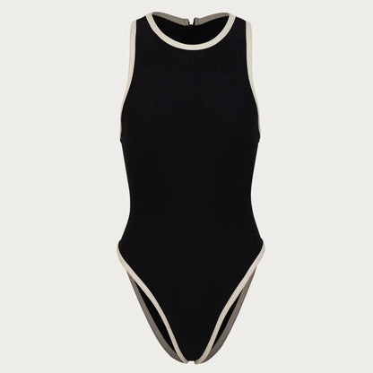 Lisbon High Neck One Piece Swimsuit