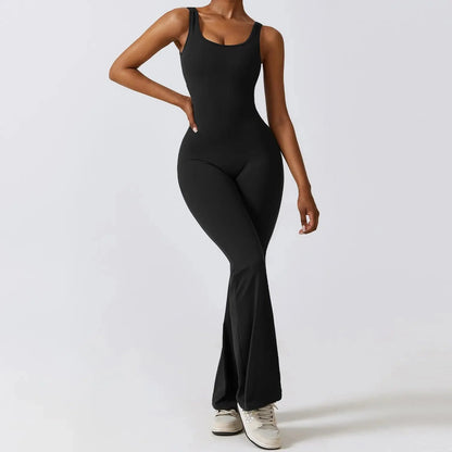 Make It Sexy Black Push-Up Jumpsuit