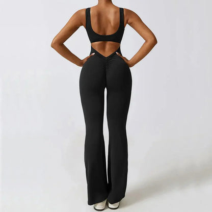 Make It Sexy Black Push-Up Jumpsuit