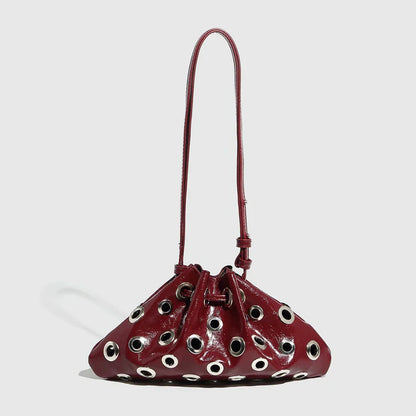 Nova Core Hollow Rivet Shoulder Bag
