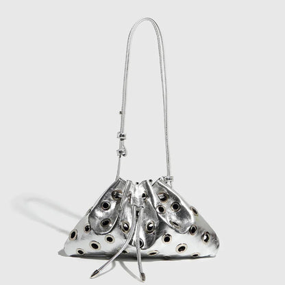 Nova Core Hollow Rivet Shoulder Bag