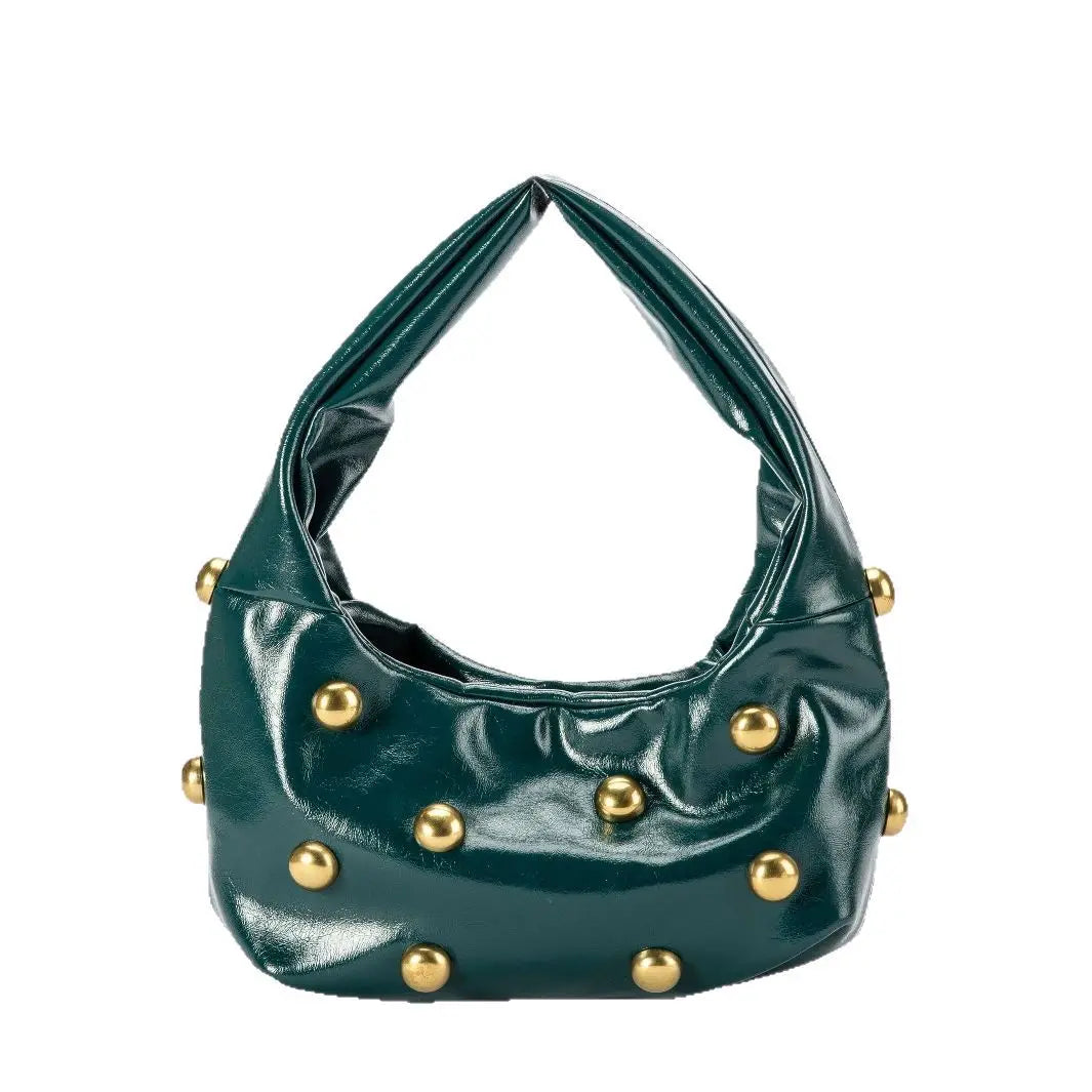 Orvia Rivet Cloud Shoulder Bag