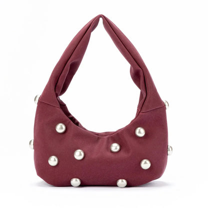 Orvia Rivet Cloud Shoulder Bag