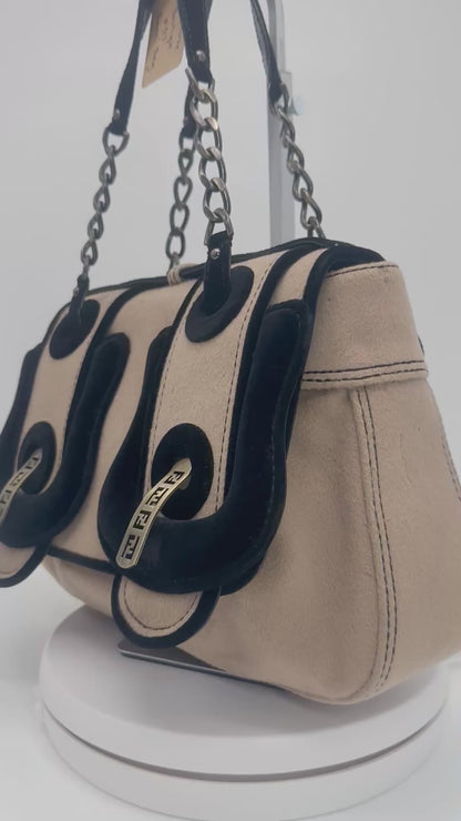 Fendi Cashmere Buckle “B” Bag