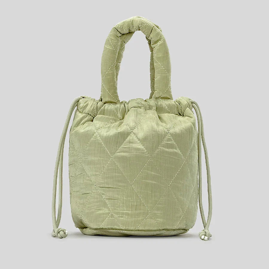Quilora Quilted Padded Bucket Bag