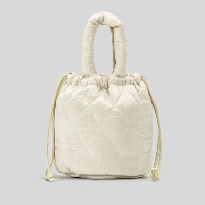 Quilora Quilted Padded Bucket Bag