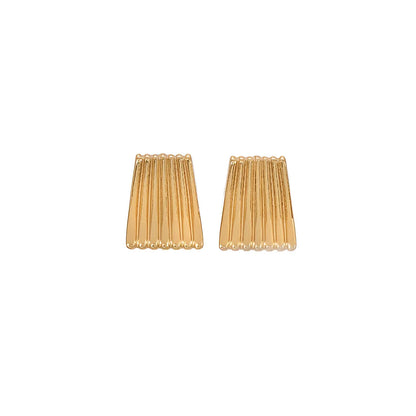 Sand Dunes Ribbed Earrings