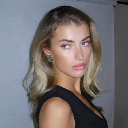Satin Fold Earrings