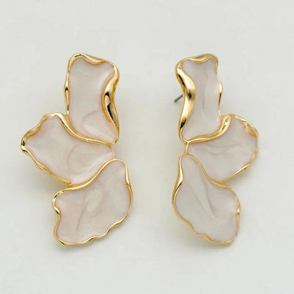 Single Flower Stud Earrings