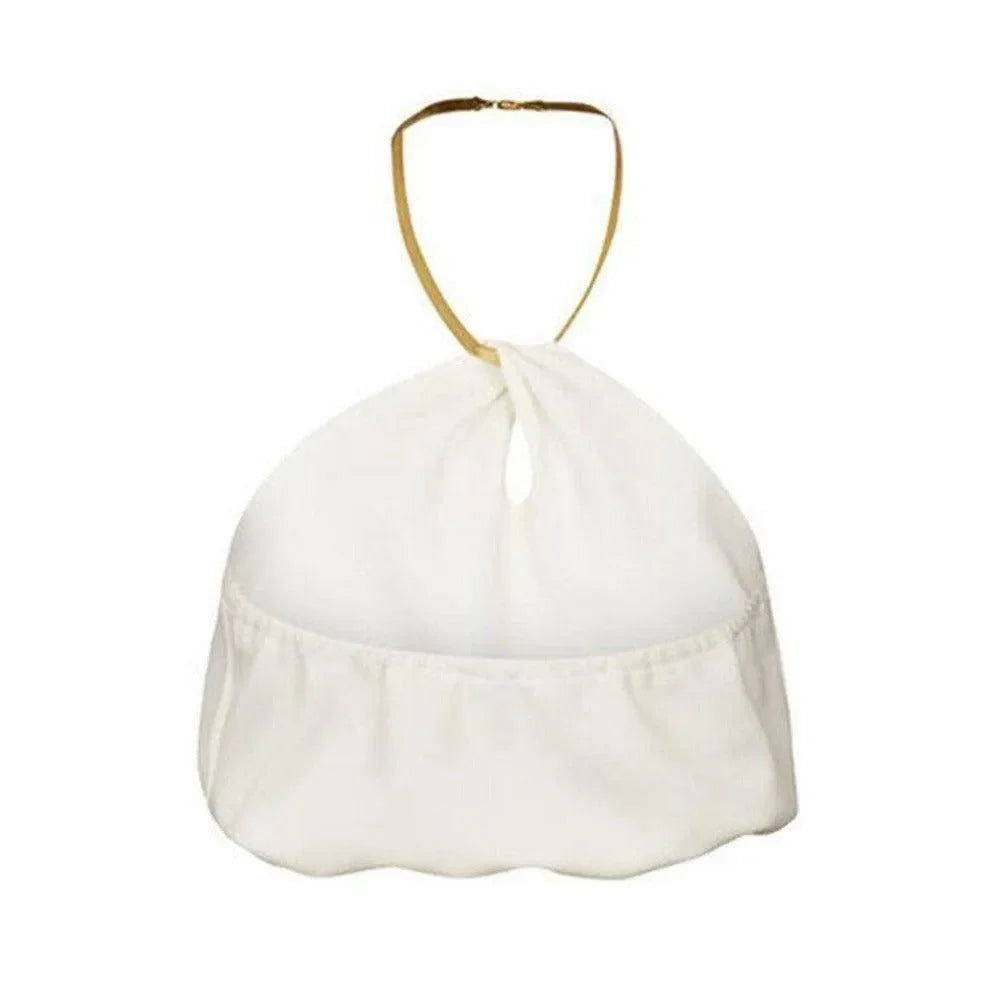 Sky Line Chain Detail White Top