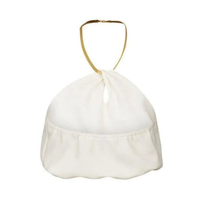 Sky Line Chain Detail White Top