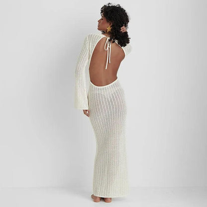 Sun Kissed Knitted Maxi Dress