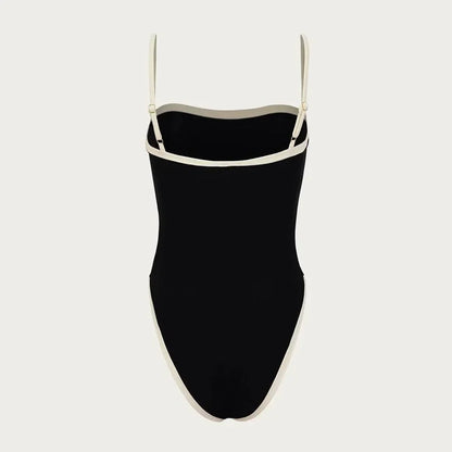 Sunkissed Dreams Black One-Piece Swimsuit