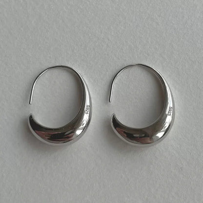 Moon Tears 925 Sterling Silver Earrings