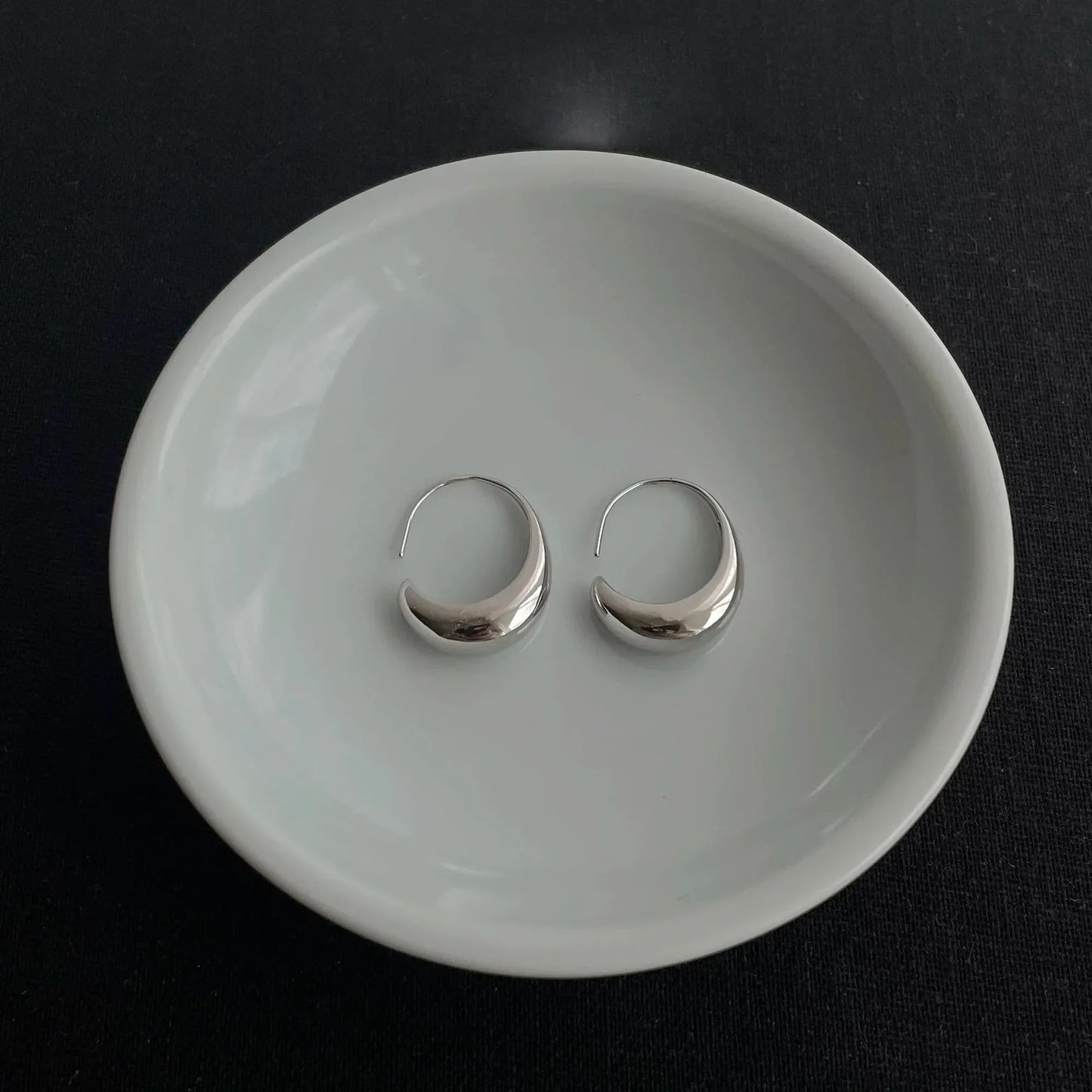 Moon Tears 925 Sterling Silver Earrings
