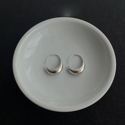 Moon Tears 925 Sterling Silver Earrings