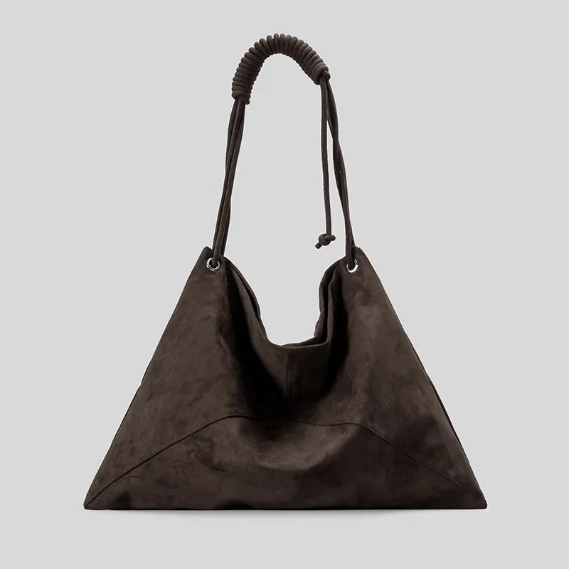Teresa Suede Shoulder Bag