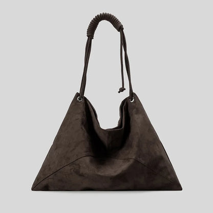 Teresa Suede Shoulder Bag