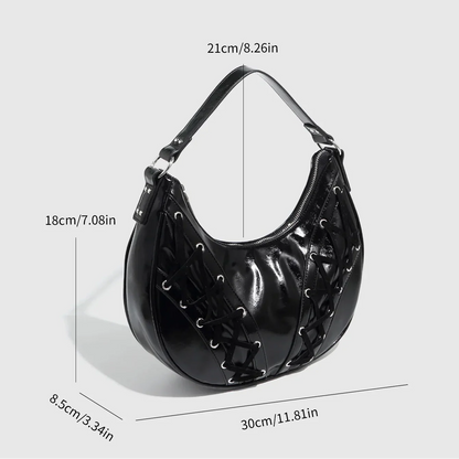 Xavera Half Moon Drawstring Bag